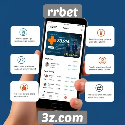 Funcionalidades do aplicativo móvel do rrbet